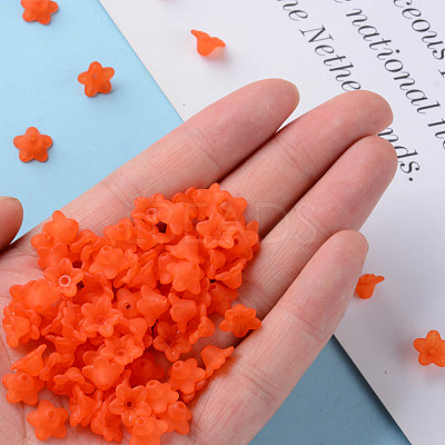 Transparent Acrylic Beads PL554-06-1