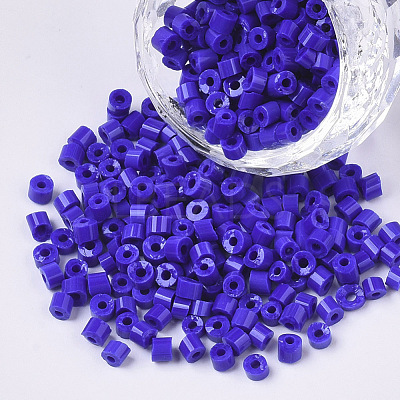 6/0 Glass Bugle Beads SEED-S032-02B-08-1