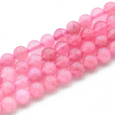 Natural Quartz Beads Strands G-N355-6mm-61-1
