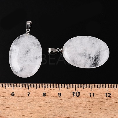 Natural Quartz Crystal Pendants G-T138-207C-1