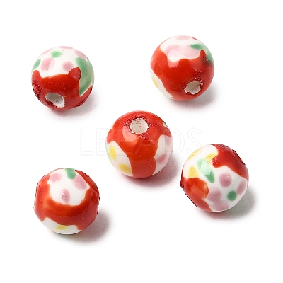 Handmade Porcelain Beads PORC-A034-02G-1