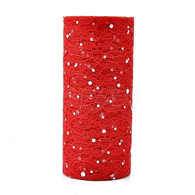 Glitter Sequin Deco Mesh Ribbons OCOR-K004-A01-1