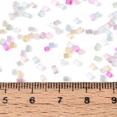 Glass Bugle Beads X-SEED-S023-15C-15-1