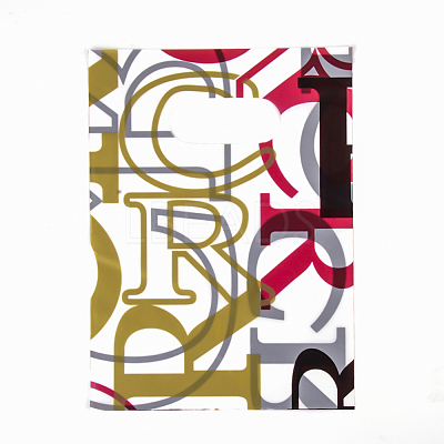 Printed Plastic Bags PE-T003-30x40cm-M-1