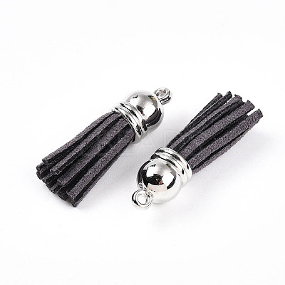 Faux Suede Tassel Pendant Decorations X-FIND-T002-A32-1