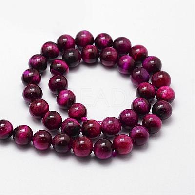 Natural Tiger Eye Bead Strands G-D840-54-10mm-04-1