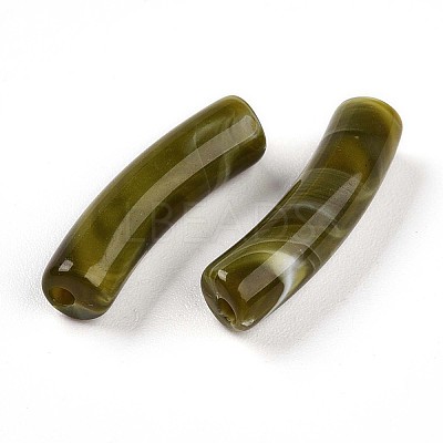 Two Tone Acrylic Beads MACR-ZX025-30-1