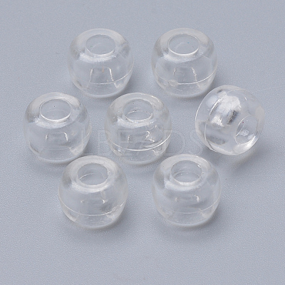 Transparent Plastic Beads X-MACR-S272-19D-1