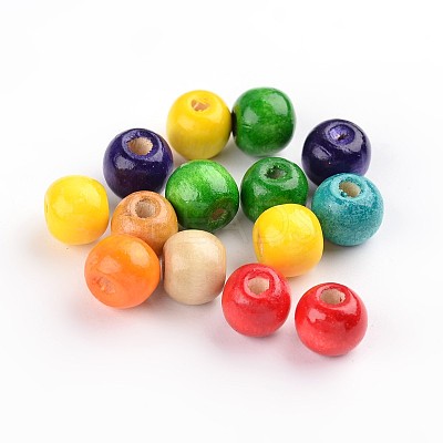 Natural Wood Beads W2BPN011-1