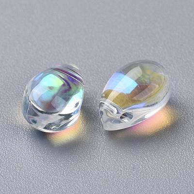 Transparent Glass Beads GGLA-M004-05A-1