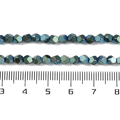 Electroplated Synthetic Non-magnetic Hematite Beads Strands G-A234-G03-01H-1