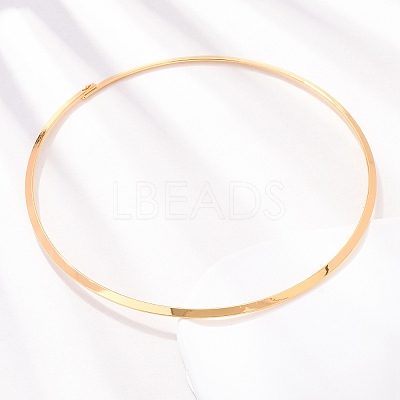 4MM 304 Stainless Choker Necklaces SA-CBA725A-23G-1