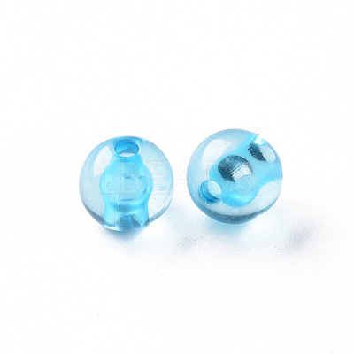 Transparent Acrylic Beads MACR-S370-A8mm-1
