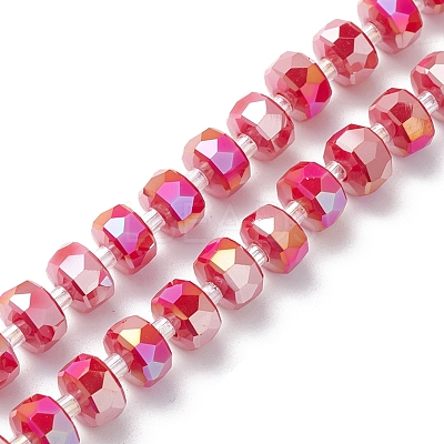 Glass Beads Strands GLAA-G095-05F-1