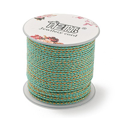 4-Ply Polycotton Cord with Metallic Thread OCOR-Z003-C21-1