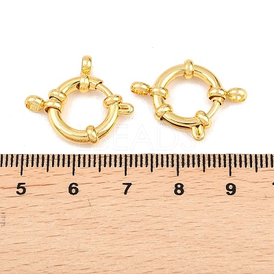 Ion Plating(IP) Stainless Steel Spring Ring Clasps STAS-G347-17B-G-1
