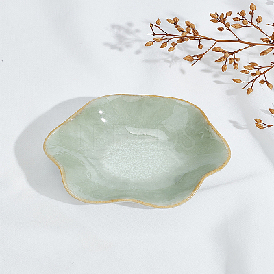 1Pc Ceramic Dipping Dish AJEW-LP0010-47-1