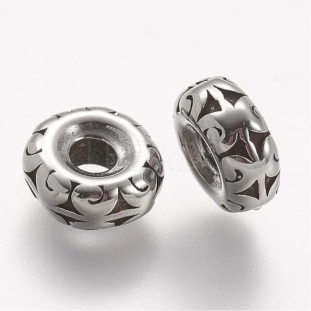 304 Stainless Steel Beads STAS-A032-040AS-1