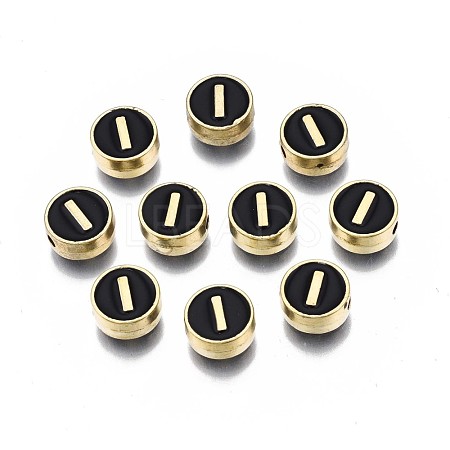 Alloy Enamel Beads ENAM-N052-006-02I-RS-1