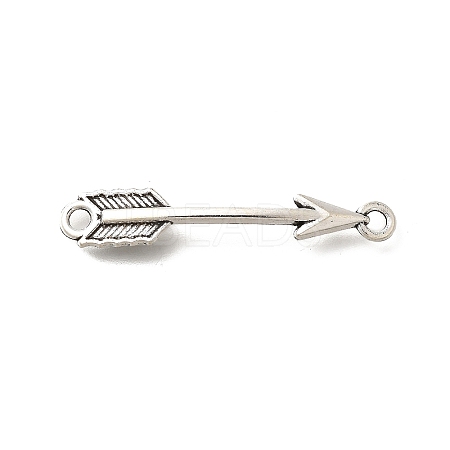 Tibetan Style Alloy Connector Charms PALLOY-D291-32AS-1
