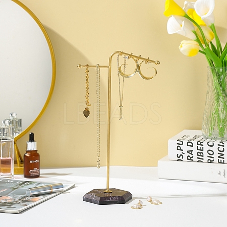 T Bar Iron Jewelry Display Stands LS-ODIS-K003-08LG-1