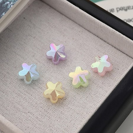 Opaque Acrylic Beads OACR-H038-06-1
