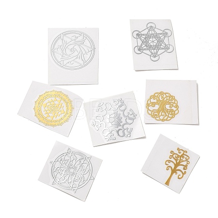 Self Adhesive Brass Stickers DIY-XCP0003-03-1