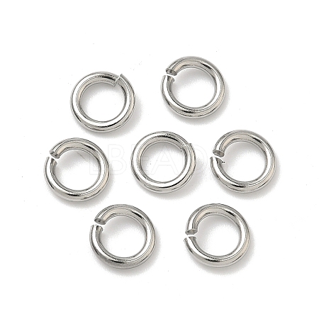 Tarnish Resistant 304 Stainless Steel Open Jump Rings STAS-R065-42-1