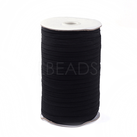 1/8 inch Flat Braided Elastic Rope Cord EC-R030-4mm-02-1