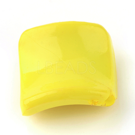 Opaque Acrylic Beads X-SACR-Q146-C17-1