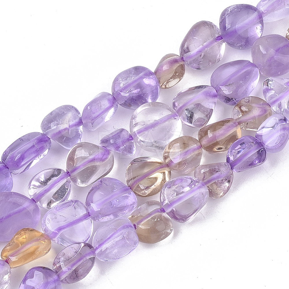 Natural Ametrine Beads Strands - Lbeads.com