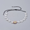 Adjustable Nylon Thread Braided Necklaces NJEW-JN02705-M-2