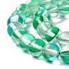 Synthetic Moonstone Beads Strands G-E573-02B-23-4