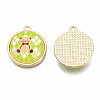 Resin Pendants PALLOY-N161-003-NR-3