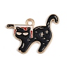 Halloween Alloy Enamel Pendants FIND-I052-01KCG-07-1