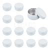 Round Aluminium Tin Cans LS-CON-WH0079-13A-1
