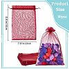 30pcs Large Organza Pouches Portable Shoes Bag Travel Storage Drawstring Bags OP-SP0001-03A-04-2