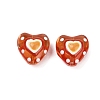 Handmade Lampwork Beads Strands LAMP-R004-06A-04-1