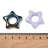UV Plating Rainbow Iridescent Acrylic Bead Frames AC-CBACF8A-01-3