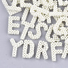Handmade ABS Plastic Imitation Pearl Woven Beads FIND-T039-18-1