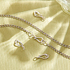 CHGCRAFT 4 Sets 925 Sterling Silver S Shape Clasps STER-CA0001-04-4