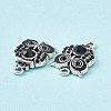 Alloy Rhinestone Connector Charms FIND-C019-10AS-04-3