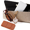 2Pcs Rectangle PU Imitation Leather Single Watch Storage Bag AJEW-GO0001-85A-6