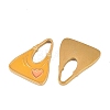304 Stainless Steel Enamel Pendants STAS-A136-01G-02-2