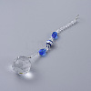 Faceted Crystal Glass Ball Chandelier Suncatchers Prisms AJEW-G025-A05-1