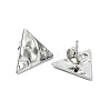 Non-Tarnish 304 Stainless Steel Stud Earring Findings LS-STAS-L024-003P-02-2