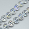 Electroplate Glass Bead Strands X1-EGLA-S137-16mm-08-1