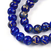 Baking Paint Glass Beads X1-DGLA-N010-8mm-05-3
