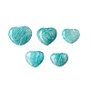 Natural Amazonite Heart Palm Stones PW-WG21258-01-3