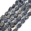 Raw Rough Natural Sapphire Beads Strands G-D101-A03-2
